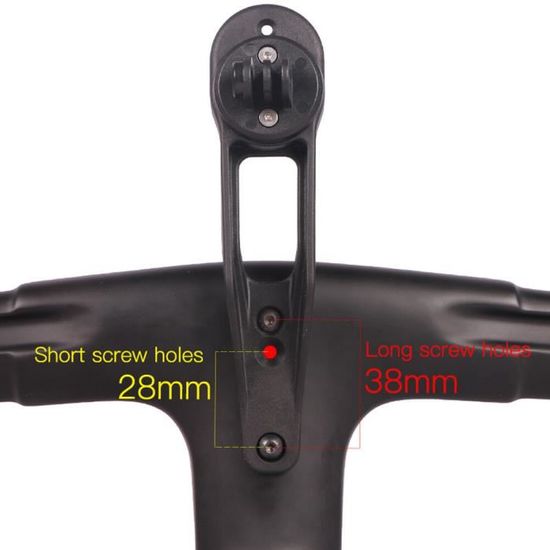 Compteur vélo,Support de chronomètre avec vis pour Garmin Bryton