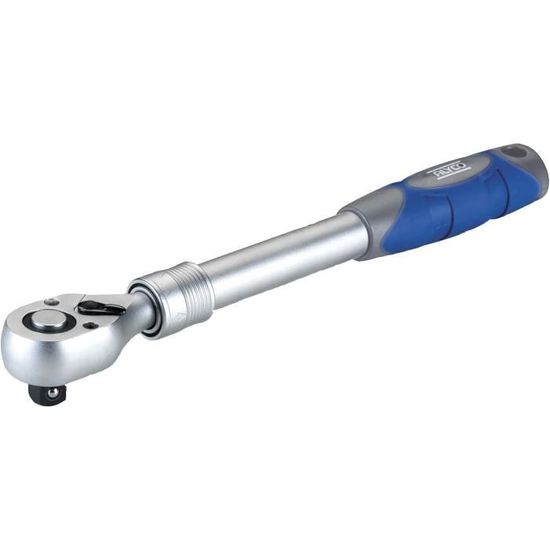 Hazet Clé télescopique pour écrous de Roues 772 ∙ Carré Massif 12,5 mm (1/2 Pouce), Multicolore