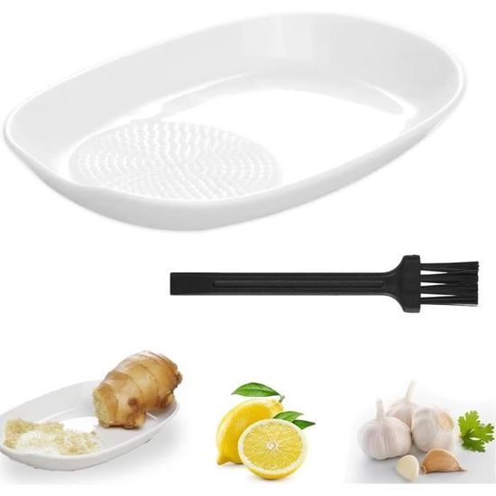 Râpe En Céramique RYHHH - Pour Gingembre, Ail, Fromage... - Forme De Poisson, Cuisson Unique, Chaque Pièce Est Différente