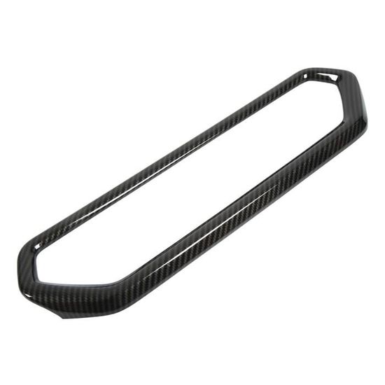 Garnitures Aérateur Capot Carbone Réel Pour Ford F-150 Raptor R 2023-2025 - Pack 3 Pièces, Noir Brillant, Adhésif