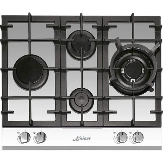 Kaiser KCG 6394w Turbo Romb Plaque de cuisson à gaz 60 cm pour voiture