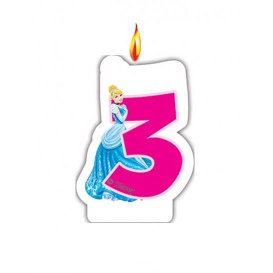 Bougie Chiffre Anniversaire Disney Princess 3 Ans Achat Vente Bougie Anniversaire Soldes Sur Cdiscount Des Le Janvier Cdiscount