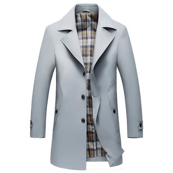 Manteau Court Laine Et Cachemire | LA MAISON DE L'HOMME Costume Et Chemise Sur Mesure Pour Hommes