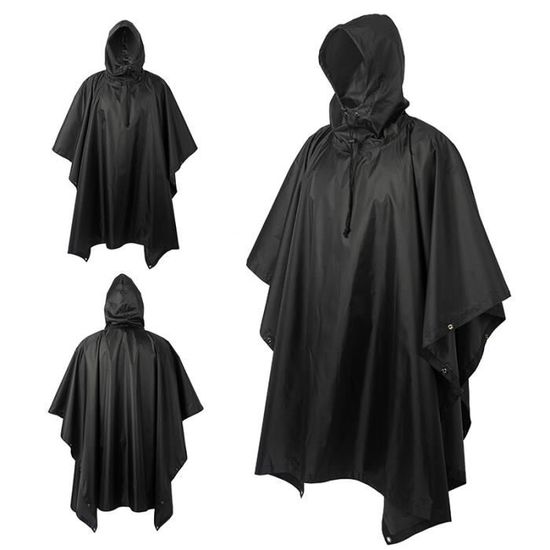 Freiesoldaten Femmes Imperméable Poncho de Pluie Léger Capuche Manteau de Pluie Fermeture éclair Vêtements de Pluie Coupe-vent Veste de Pluie Freiesoldaten Femmes Imperméable Poncho de Pluie Léger Capuche Manteau de Pluie Fermeture éclair Vêtements de Pluie Coupe-vent Veste de Pluie