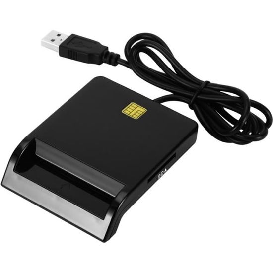 USB-C Lecteur Carte Identité Belge + Lecteur de Carte SIM + Lecteur de Carte  Micro SD + SD, Lecteur Carte à Puce pour Accès A202 - Cdiscount Informatique