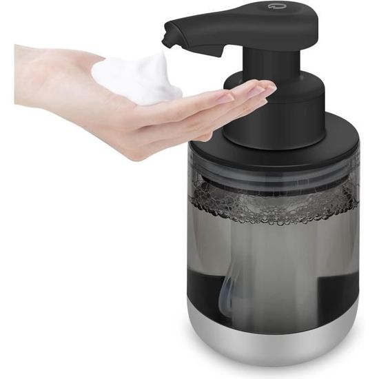 Distributeur de savon automatique, 4 niveaux réglables, avec détecteur de mouvement infrarouge, blanc | Leroy Merlin