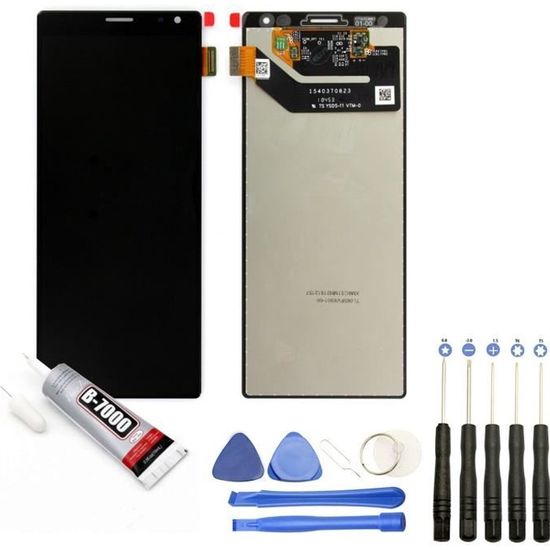 Écran Complet IPhone 13 6.1" Noir - Vitre + LCD + Outils + Colle - Remplacement - Visiodirect