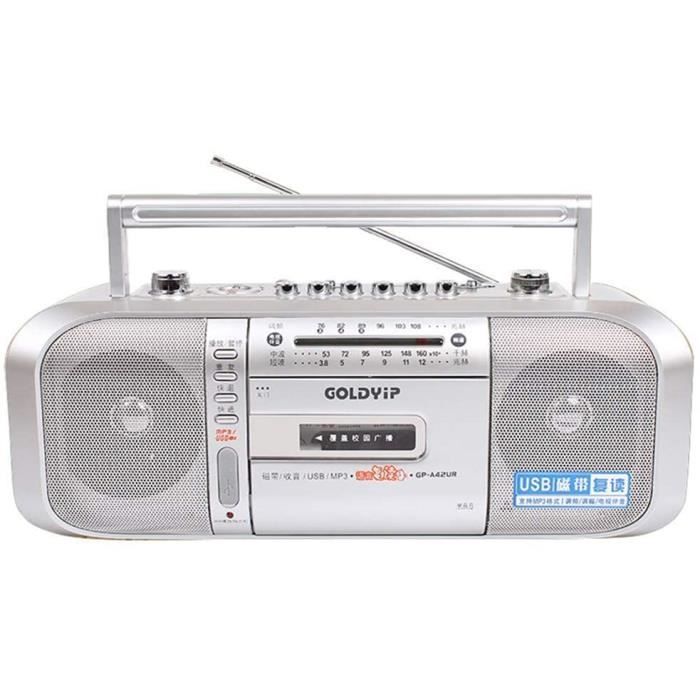 Lecteur de cassette numérique bluetooth, musique audio usb, cassette au