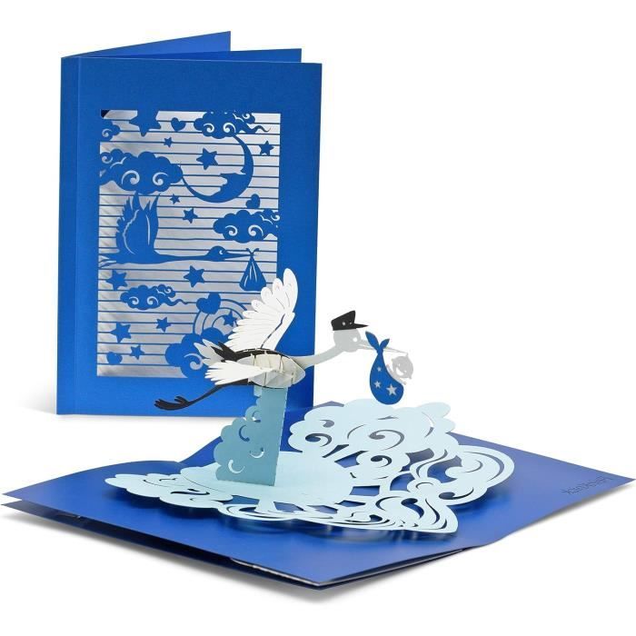 Vegena Carte De Mariage 3D - Cartes De Mariage - Carte De Vœux - Pour Mariage - Carte De Vœux Pop-up - Avec Enveloppe