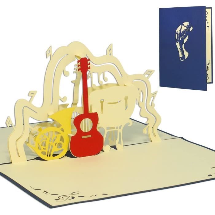 Carte Pop-up Halloween 3D - Design Fantômes Et Citrouilles, Avec Enveloppe - Déco Fête Et Anniversaire