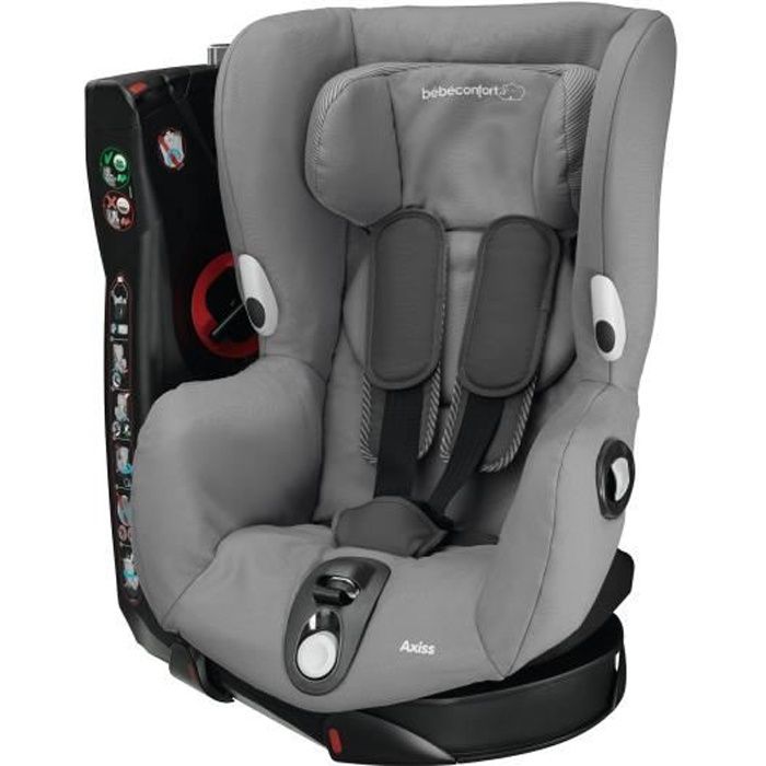 Bebe Confort Siege Auto Axiss Groupe 1 Concrete Grey Pivotant Achat Vente Siege Auto Bebe Confort Siege Axiss Gris Cdiscount