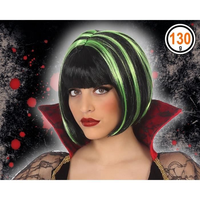 ATOSA - Perruque vampire Adultes Femmes - Vert