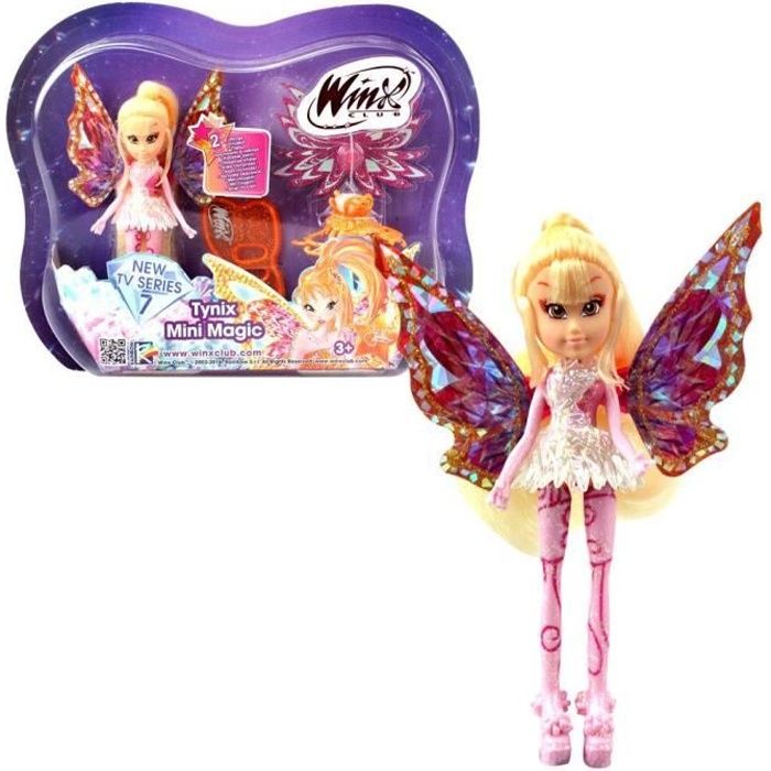 Winx Club - Tynix Mini Magic - Stella Poupée avec Transformation