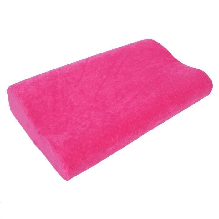 Oreiller de sommeil en mousse à mémoire de forme à rebond lent pour soins de la colonne cervicale LBQ74