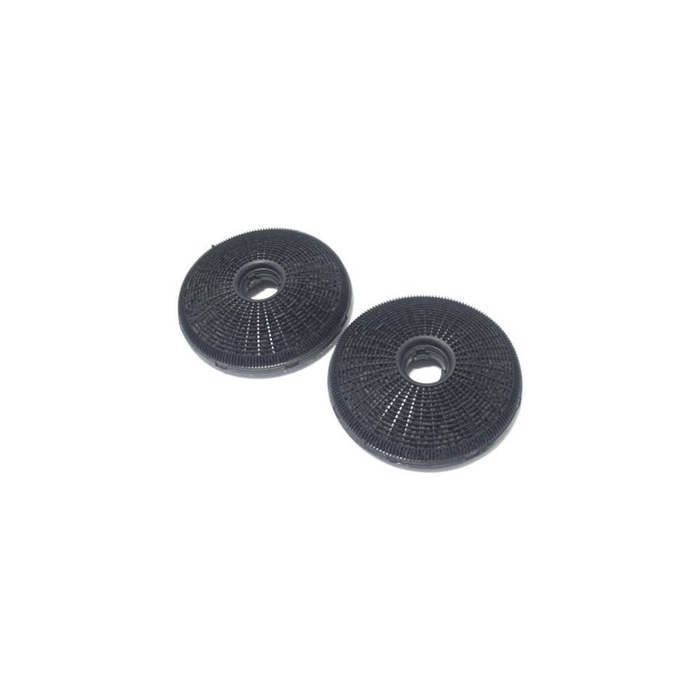 Filtre charbon rond d=190 par 2 pour Hotte De dietrich, Hotte Rosieres, Hotte Indesit, Hotte Candy, Hotte Faure, Hotte Electrolux,