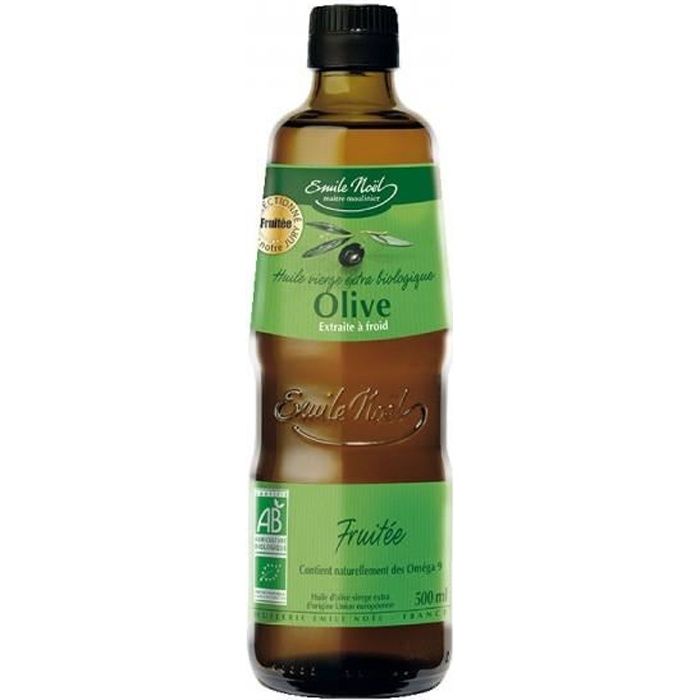 Huile Vierge D'olive Fruitée Bio Emile Noël