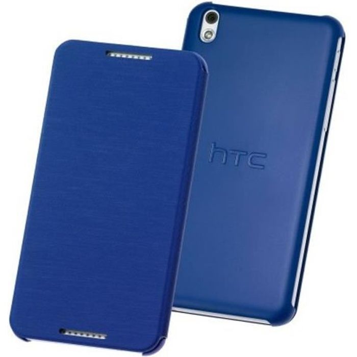 HTC Housse Flip Case Bleu pour Desire 610