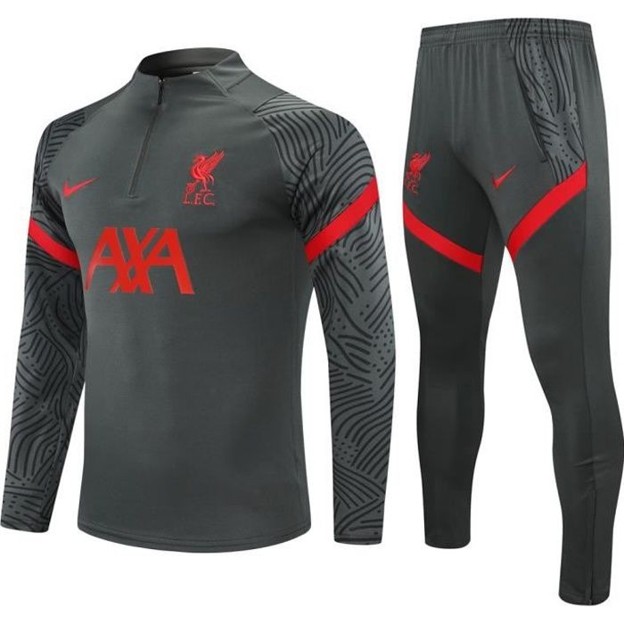 Survêtements L02 2021 NW Maillot Homme Enfants Maillot de Football Nouveau - Gris