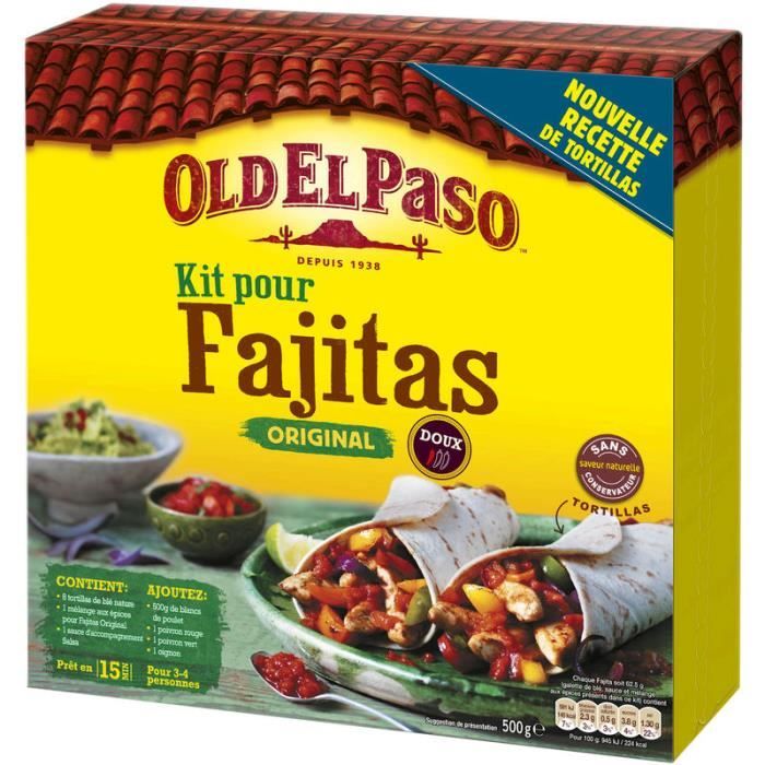 OLD EL PASO Kit Fajitas Original - 500 g