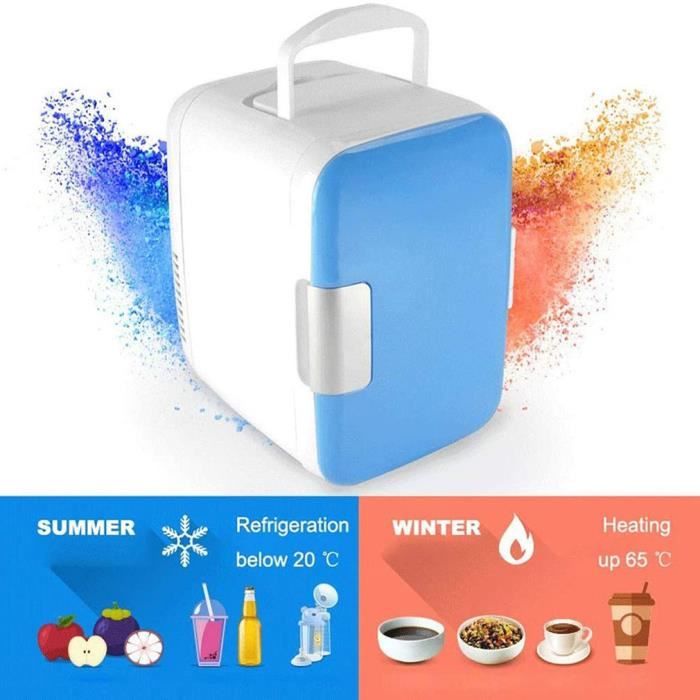 4L Mini Réfrigérateur De Voiture Silencieux Économie D'énergie MINI Frigo de voyage de camping