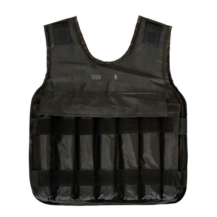 gilet lesté musculation 50kg ajustable course homme femme CrossFit boxe fitness (sans les poids) exercices entraînement réglable