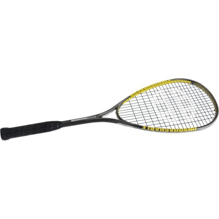 UNSQUASHABLE Raquette Inspire T-2000 - Anthracite et jaune