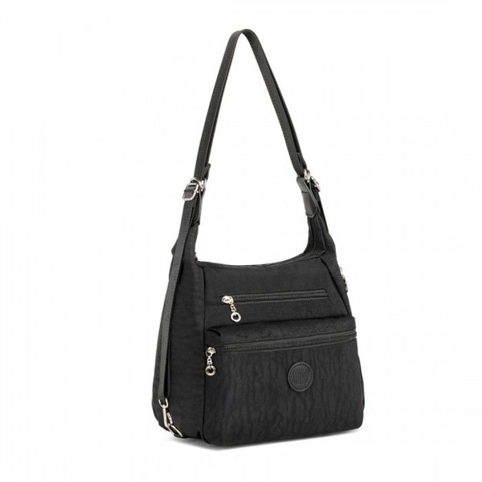 Sac à Dos Femme En Cuir Véritable FantasyLinen - Design Antivol - Bandoulière Réglable - Taille 28x11x31 Cm
