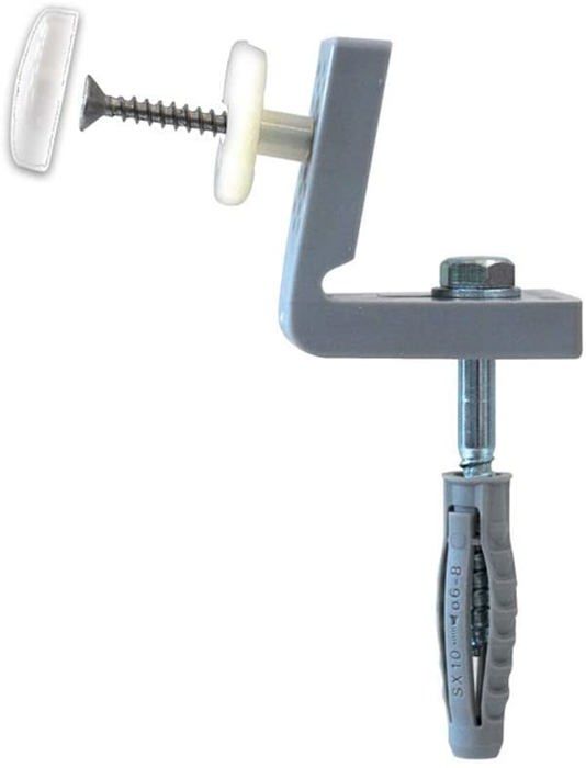Cuvette wc seule Fischer 4245 Kit de fixation au sol WB 5 NH pour sanitaires WC et bidet