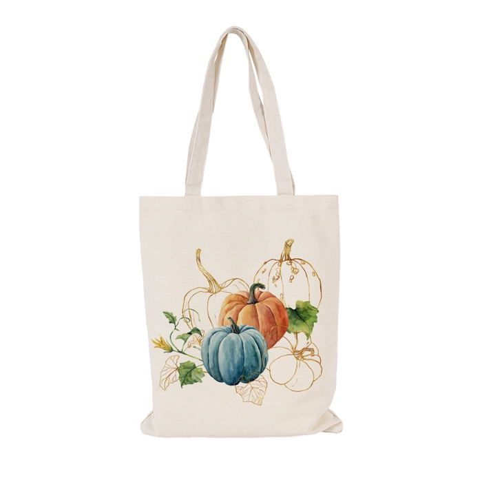 Sac fourre-tout en coton avec bordure décorative E2008 Sac fourre-tout en coton avec bordure décorative E2008