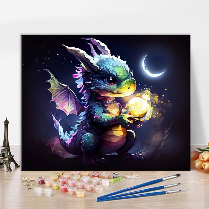 Chat Noir Peinture par Numéros Kit de Peinture par Numéros pour Adultes DIY Fleurs Adultes Kits de Peinture par Numéros sur Toile pour Décoration Murale à la Maison Cadeau (40,6 x 50,8