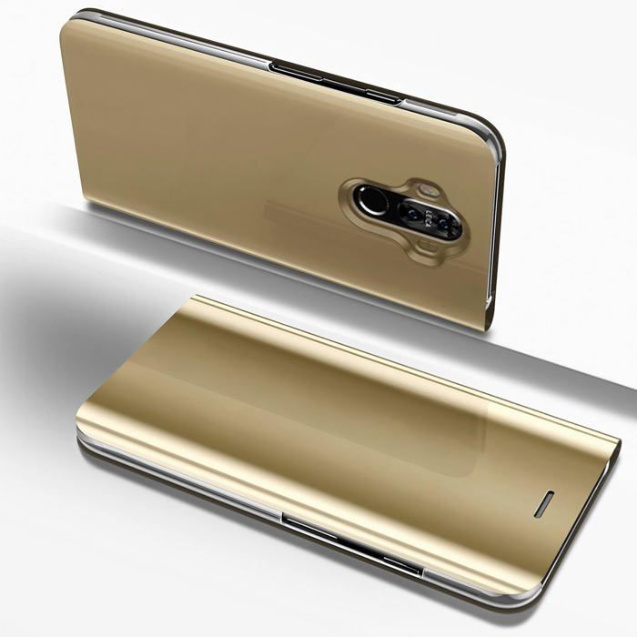 Housse Portefeuille Avec Verre Trempé Pour Huawei Mate 10 Pro - Coque Complète De Protection, Neuf