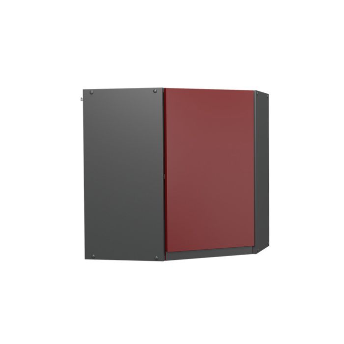 Elément haut de cuisine R-Line 57cm J-Shape Rouge/Anthracite Vicco 39747