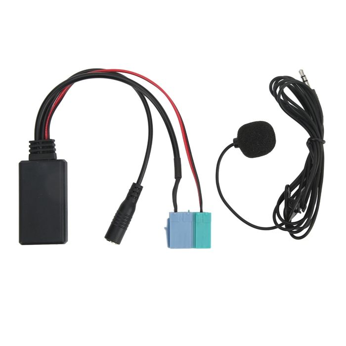 Adaptateur Audio Bluetooth Pour Autoradio Citroën/Peugeot - Connexion 12 Broches Avec Microphone - 6