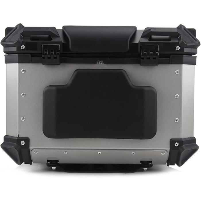 Top Case 37 l (avec coussin dorsal noir) pour Moto Guzzi V100 Mandello