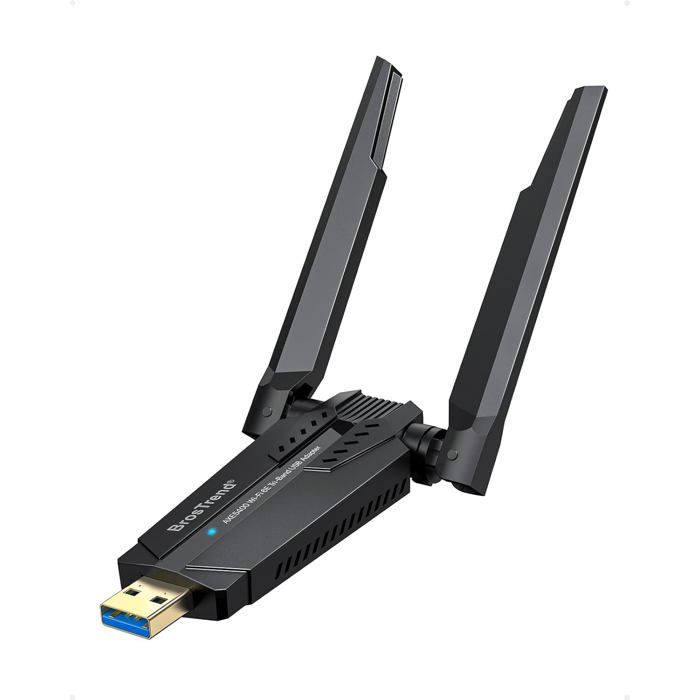 AXE5400 Mbps Clé WiFi 6 Tri-Bande