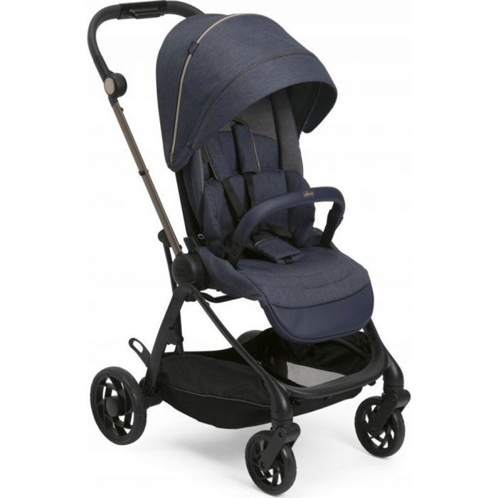 Poussette-chassis poussette Chicco Poussette ONE4EVER DENIM SHINE bleu marine