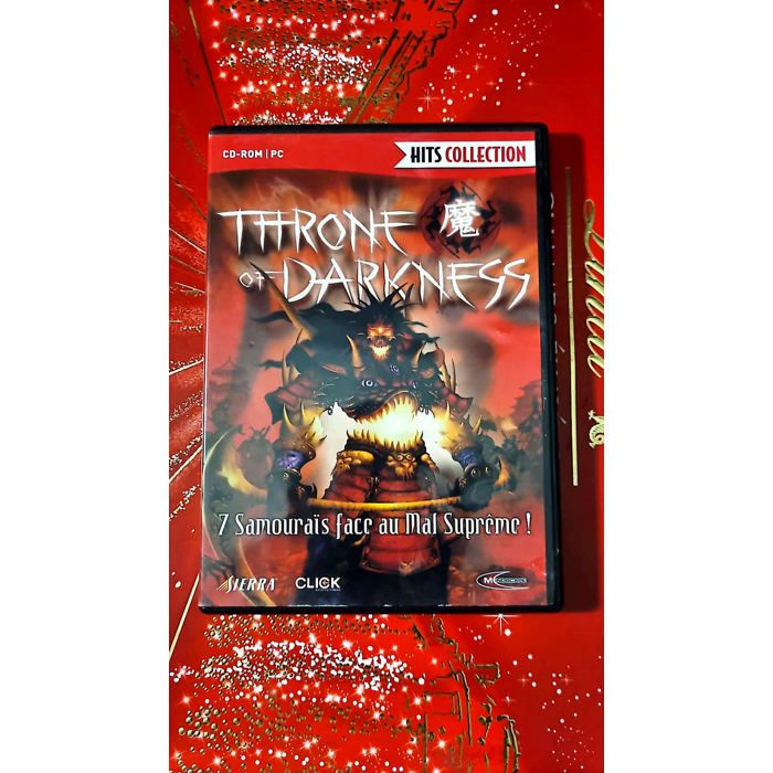 Sierra / Mindscape Throne Of Darkness (PC Cd-Rom) – Jeu D’Action Rpg – 7 Samouraïs Face Au Mal Suprême