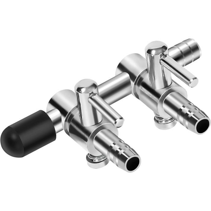 Comparer les prix de Répartiteur pour pompe à air daquarium vanne dair pour aquariuminoxydable pour accessoires de pompe à air (très petit 2 voies)