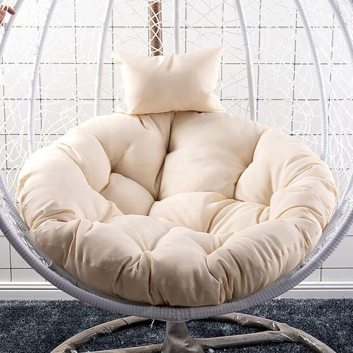 Coussin pour chaise suspendue - MHY® - Polyrotin résistant aux UV - Imperméable - Conception ergonomique - 105cm