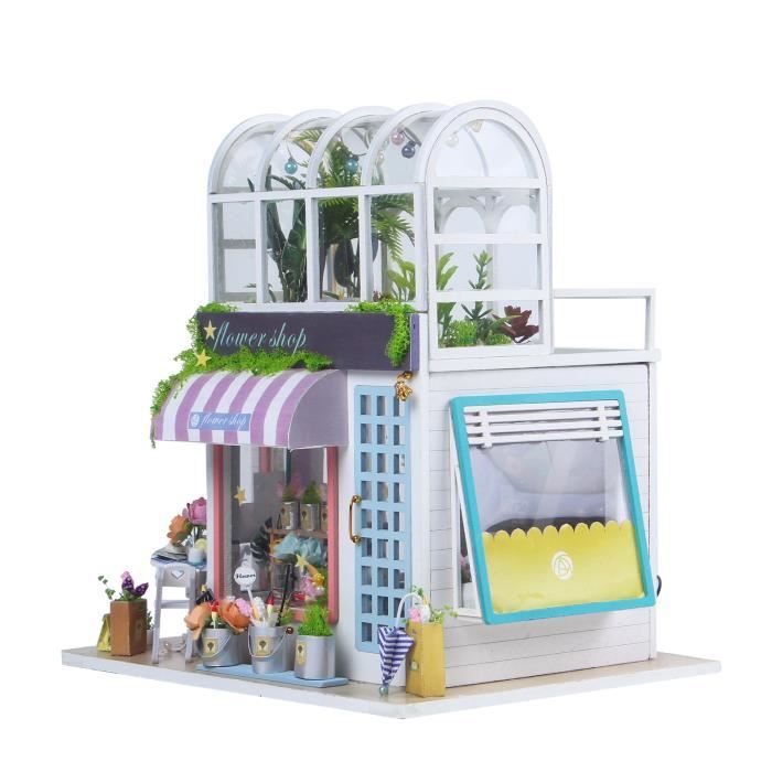 Kit de Maison Miniature à Monter Soi-même, Modèle de Magasin de Sushi, Kit de Maison Miniature à Assembler en Bois pour Adultes, Amis, Famille, Projet D'artisanat avec