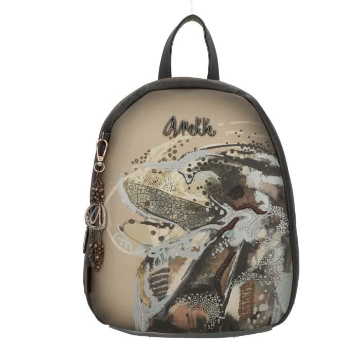 Sac à dos de ville - Anekke - Wings - 30 cm - Noir - Chic - Femme Sac à dos de ville - Anekke - Wings - 30 cm - Noir - Chic - Femme