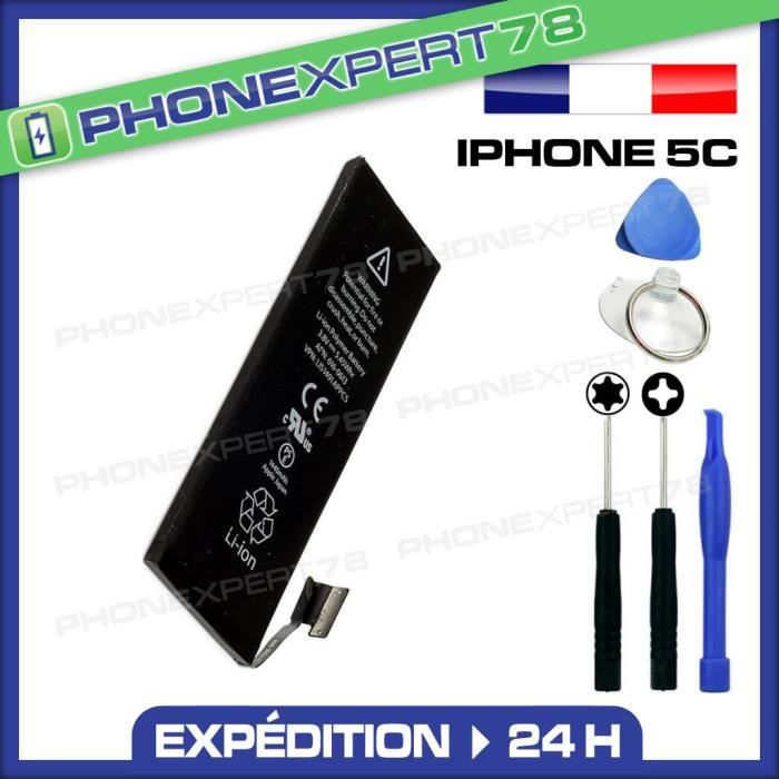 Batterie Interne Pour IPhone 5C / 5S + Kit D'Outils - Remplacement Facile