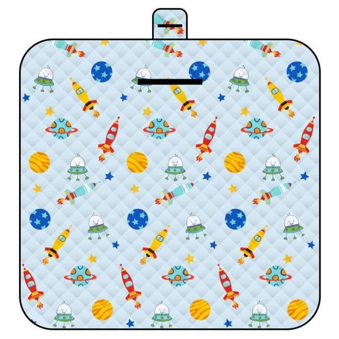 Tapis D'Atterrissage Pliable Pour Drone 75 Cm - Imperméable, Réfléchissant, Avec Piquets | Tissu Oxford, Sac De Transport Inclus - 4