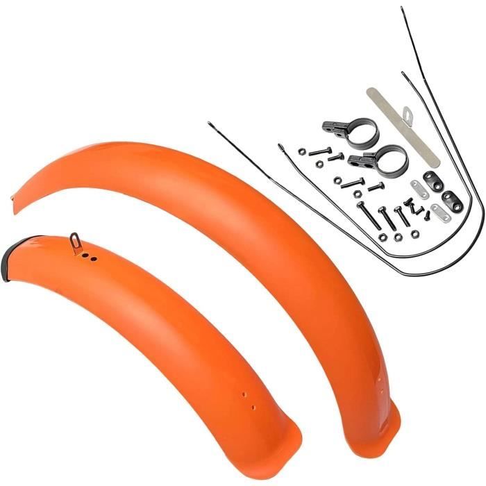 Kit De Garde-boue Avant Et Arrière Pour Vélo – Protection Complète Contre Les éclaboussures – Design Moderne Coloré