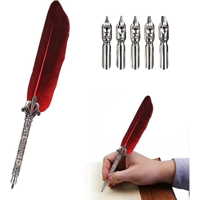 Belle Vous Set De 8 Stylos De Calligraphie Avec Etui