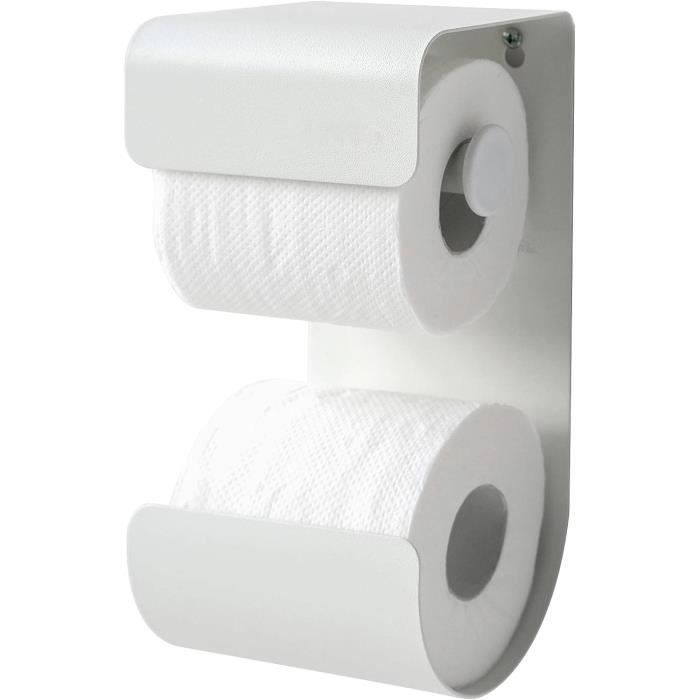 Brix, Porte-Rouleau Papier Toilette, Métal, Blanc[u567] - Cdiscount ...