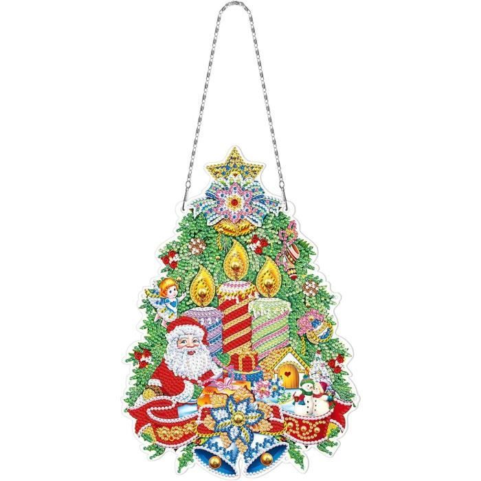 Couronne De Noël De 45 Cm, Guirlande De Noël Vintage De Camion Rouge