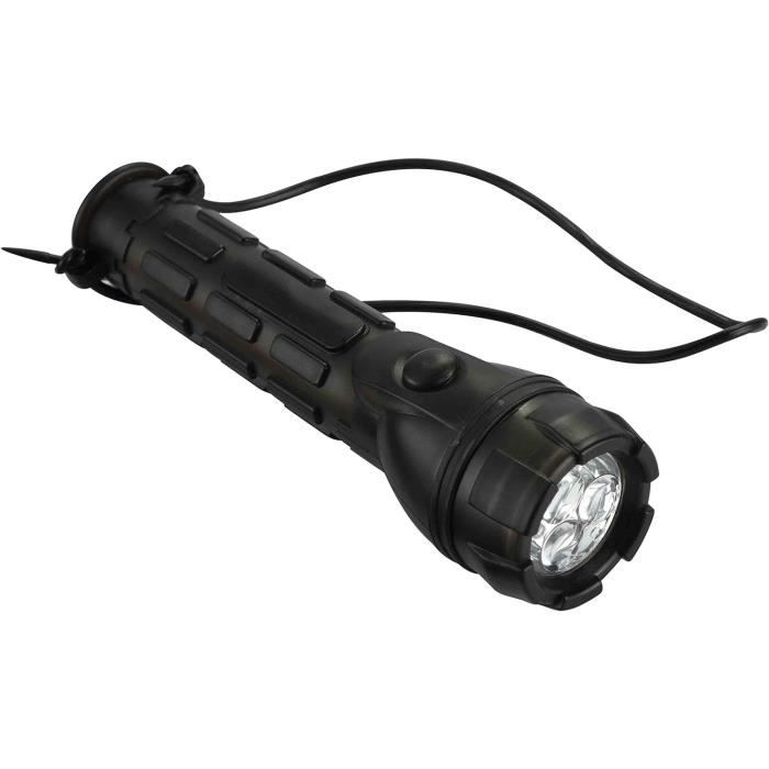 Lampe de poche LED haute luminosité, 7 modes, 3