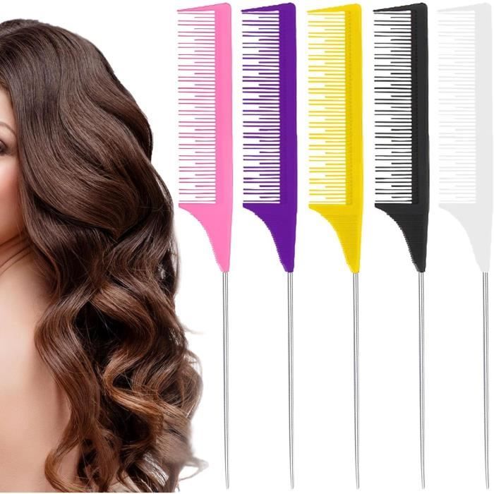 Peigne de coiffure Peigne à cheveux Durable Choix de cheveux 2PCS Peigne à  dents larges pour coiffeur - Cdiscount Electroménager