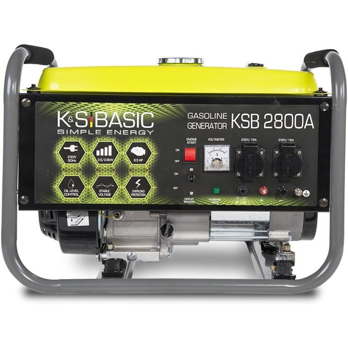 Konner & Sohnen 2800W Groupe électrogène essence KSB 2800A